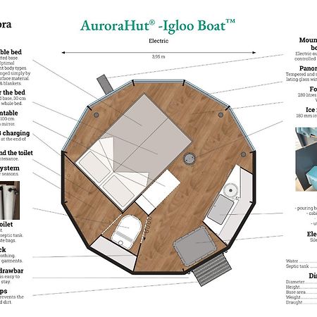 Aurora River Camp Glass Igloos & Cabins 키루나 외부 사진